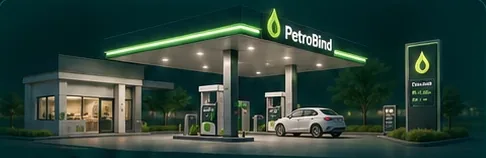 A single PetroBind petrol station